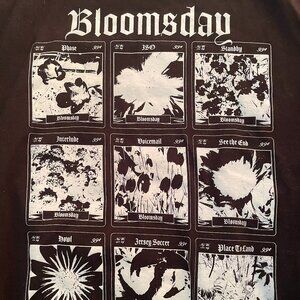 Bloomsday seed packet shirt size small